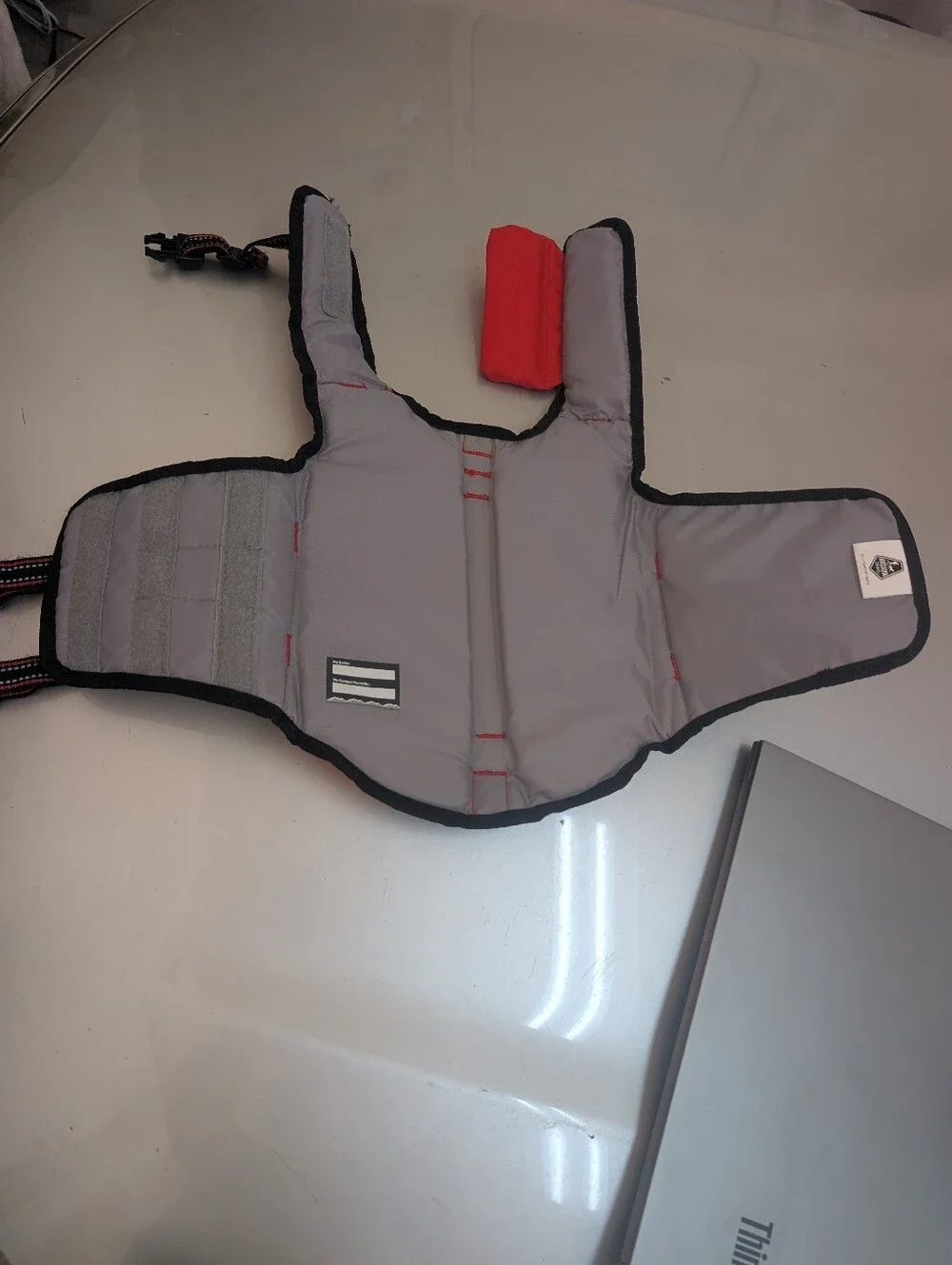Arcadia Trail Red High Visibility Dog Life Jacket Small